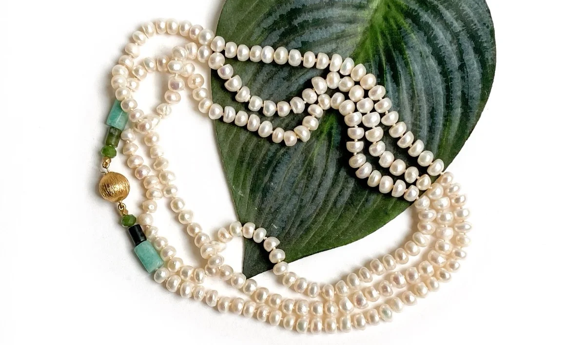 Inez Manzoni Pearl Necklaces